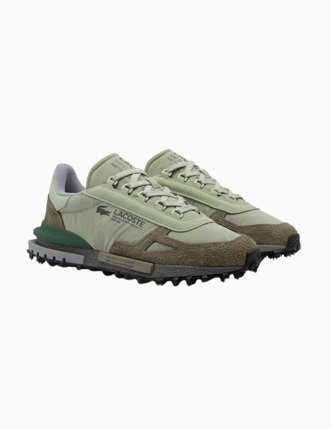 ZAPATILLAS LACOSTE ELITE ACTIVE VERDE HOMBRE