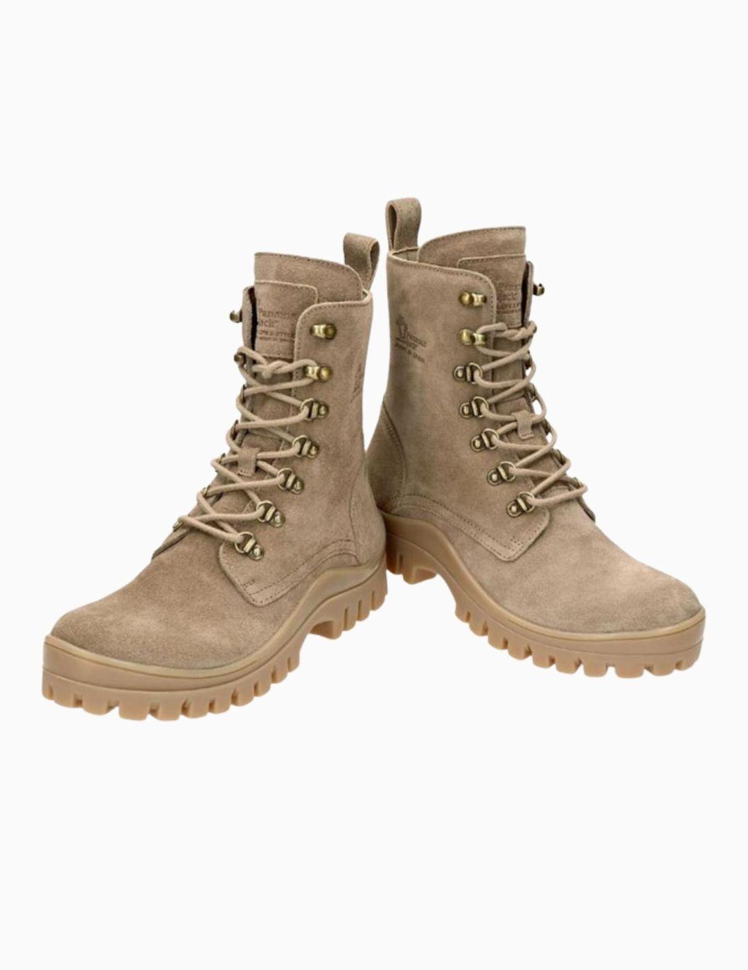 BOTAS PANAMA JACK HONGKONG B2 VELOUR TAUPE