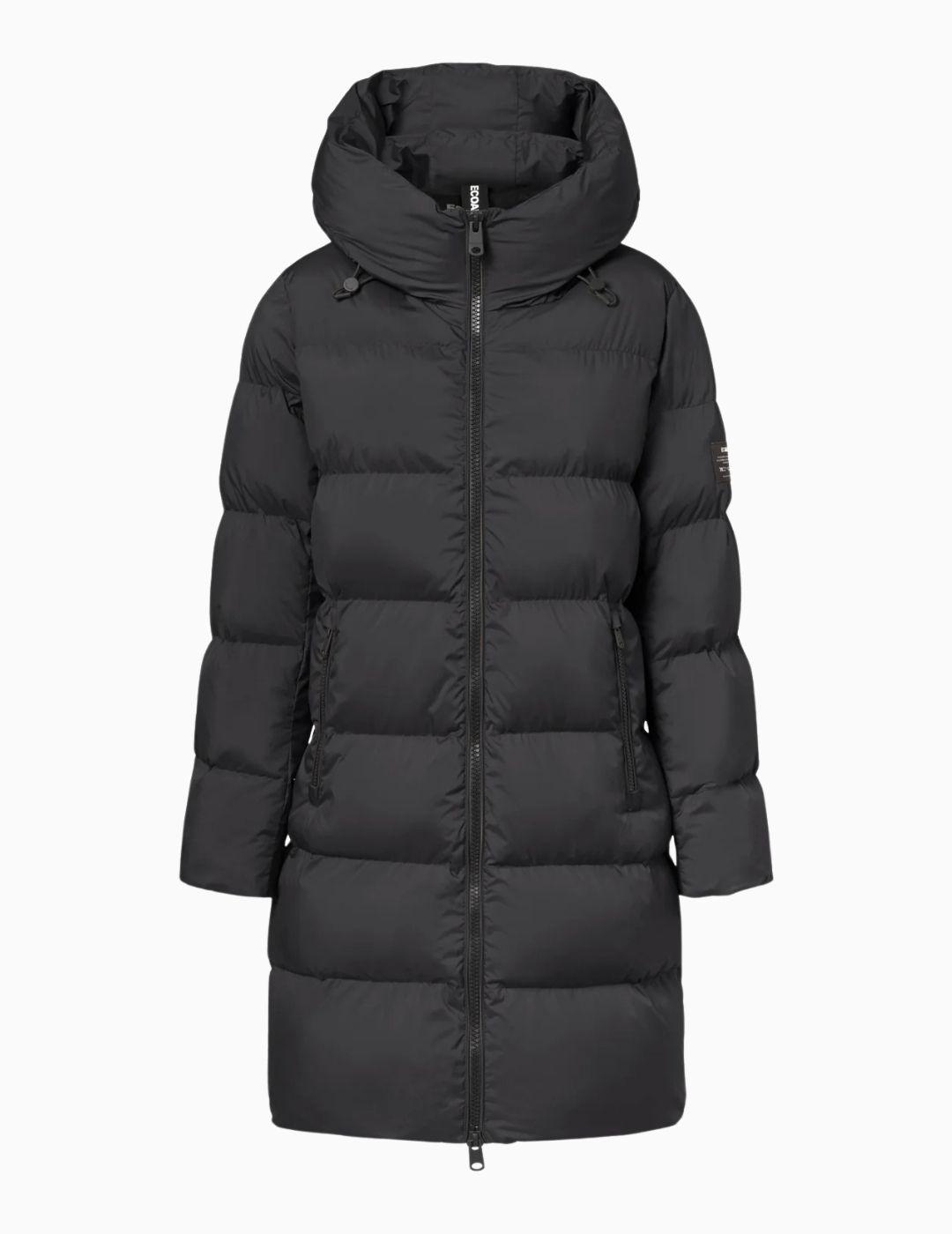 ABRIGO ECOALF MANLIE MUJER NEGRO