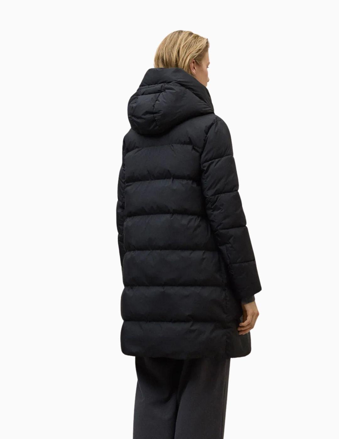 ABRIGO ECOALF MANLIE MUJER NEGRO