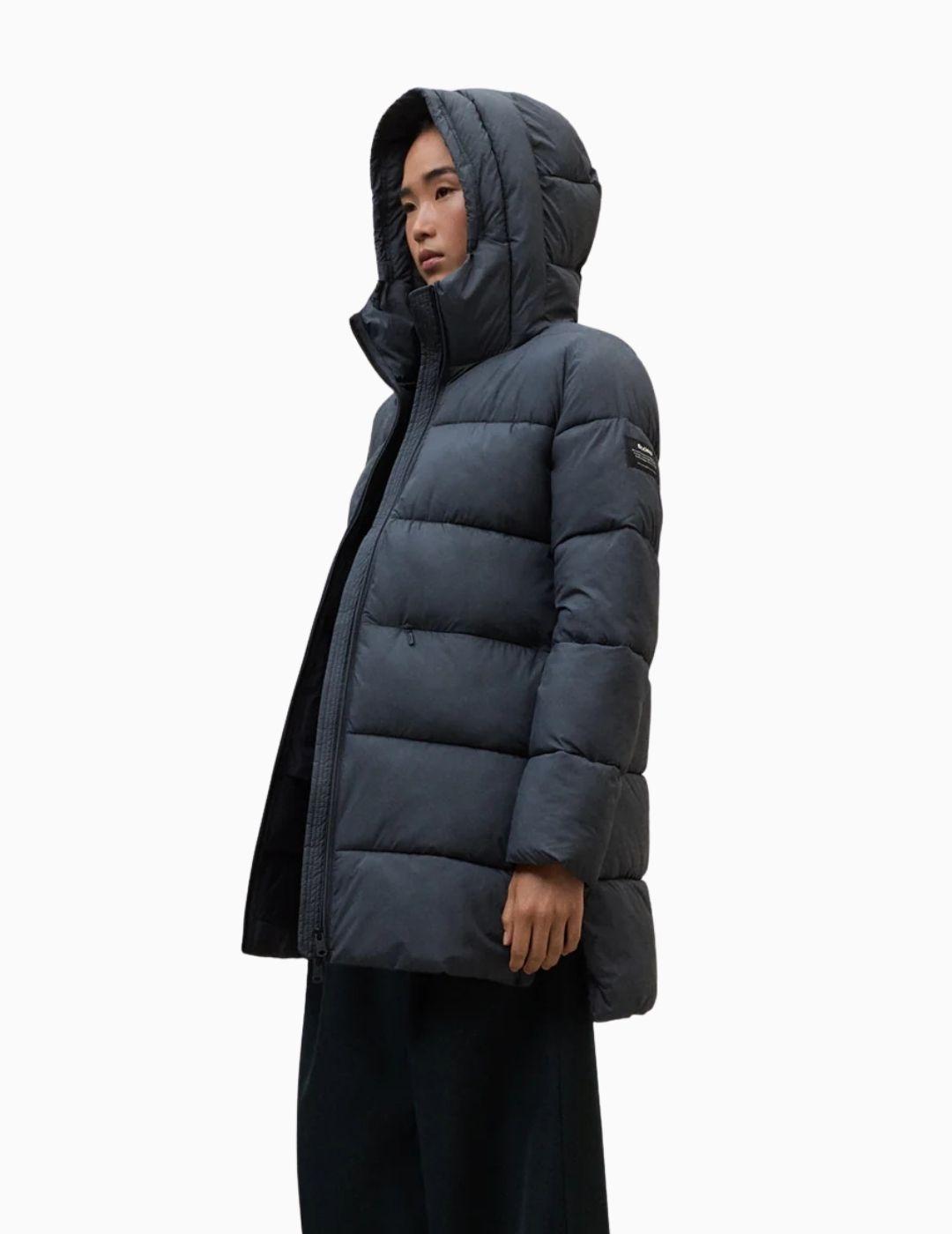 ABRIGO ECOALF MARANGU MUJER STORM BLUE