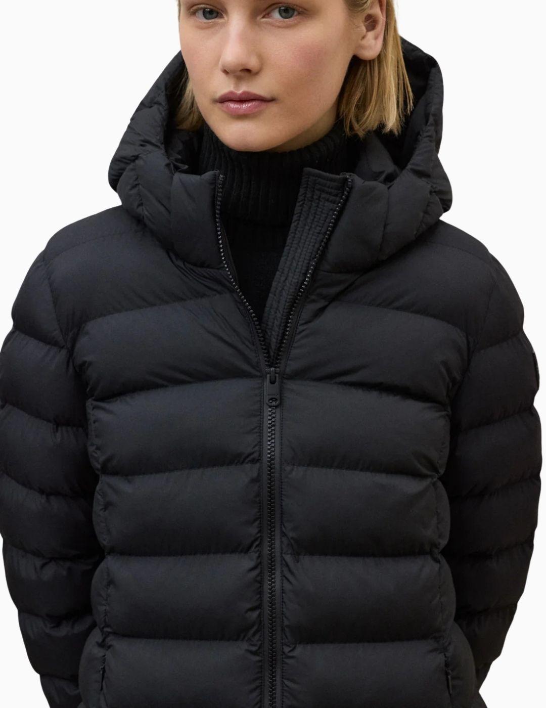 ABRIGO ECOALF CRONULLA MUJER NEGRO