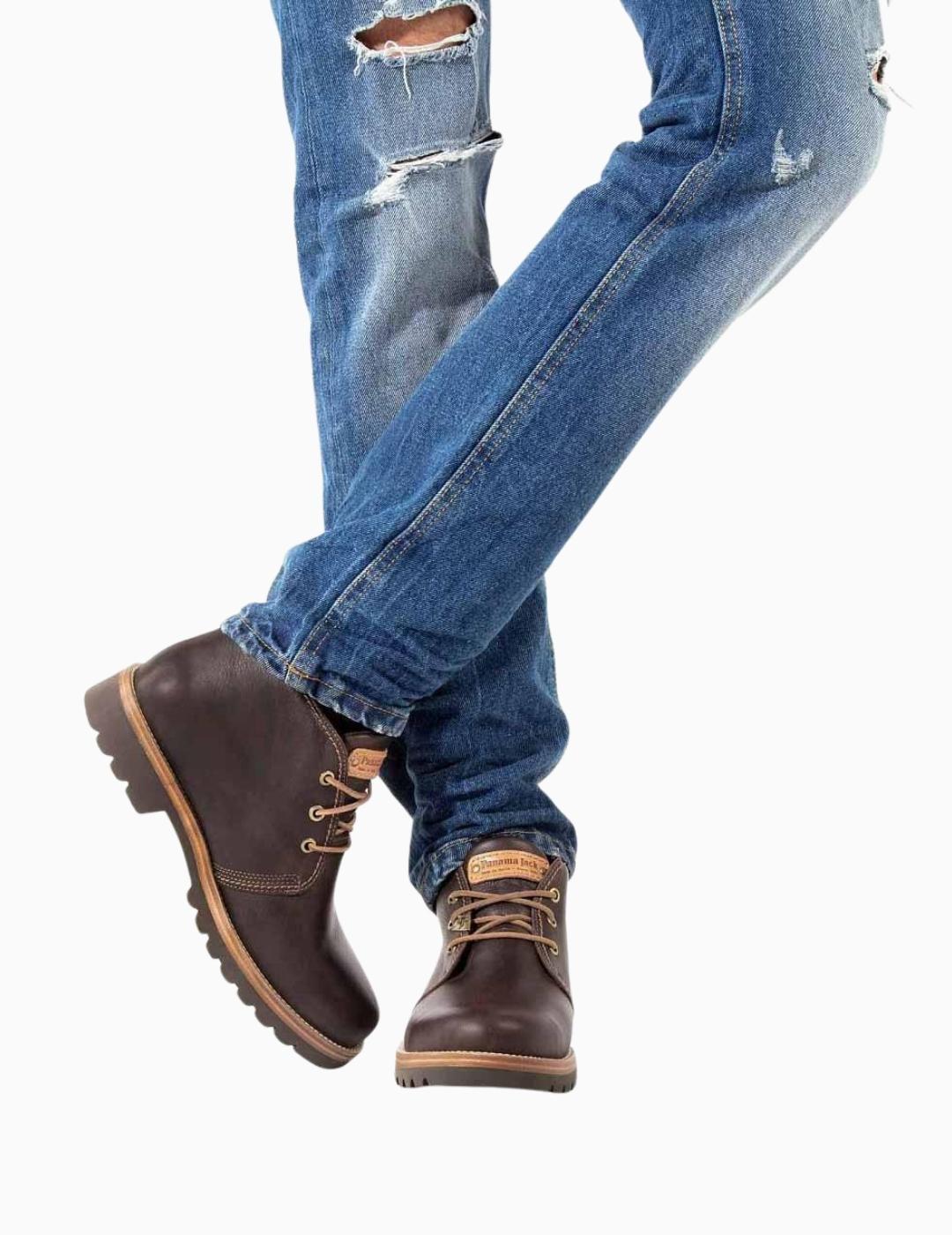 BOTAS PANAMA JACK C18 MARRÓN HOMBRE