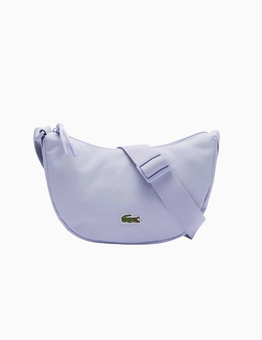 BOLSO LACOSTE MEDIA LUNA NEOCROC LAVANDA