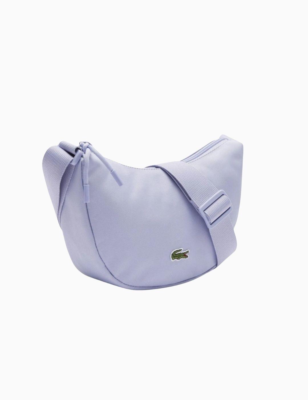BOLSO LACOSTE MEDIA LUNA NEOCROC LAVANDA