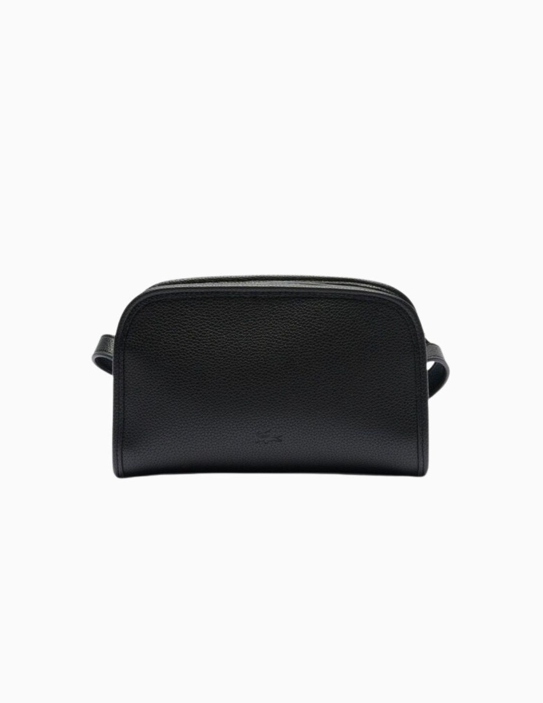 BOLSO LACOSTE CROSSOVER NEGRO