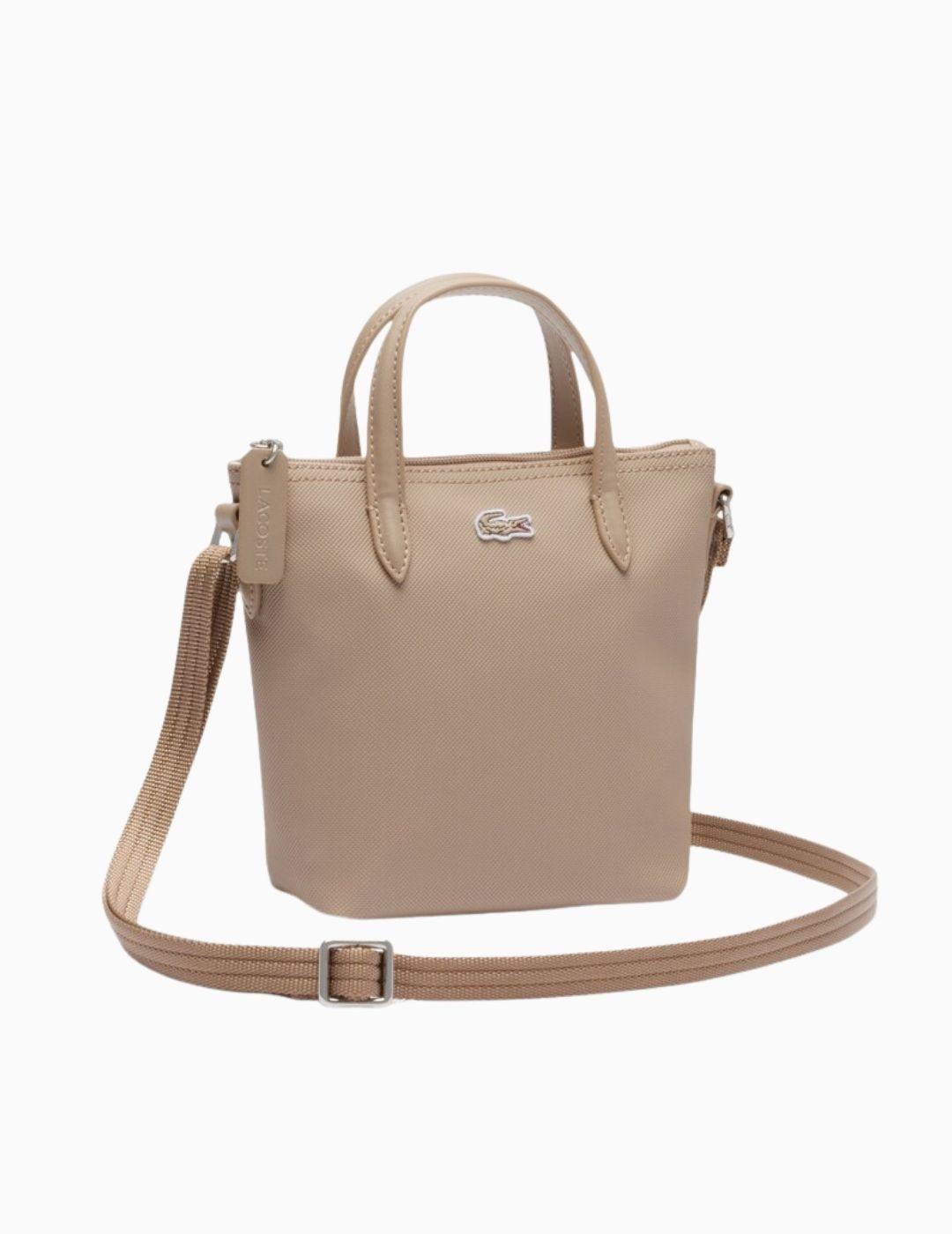 BOLSO LACOSTE L.12.12 MINI SIMPLY  TAUPE