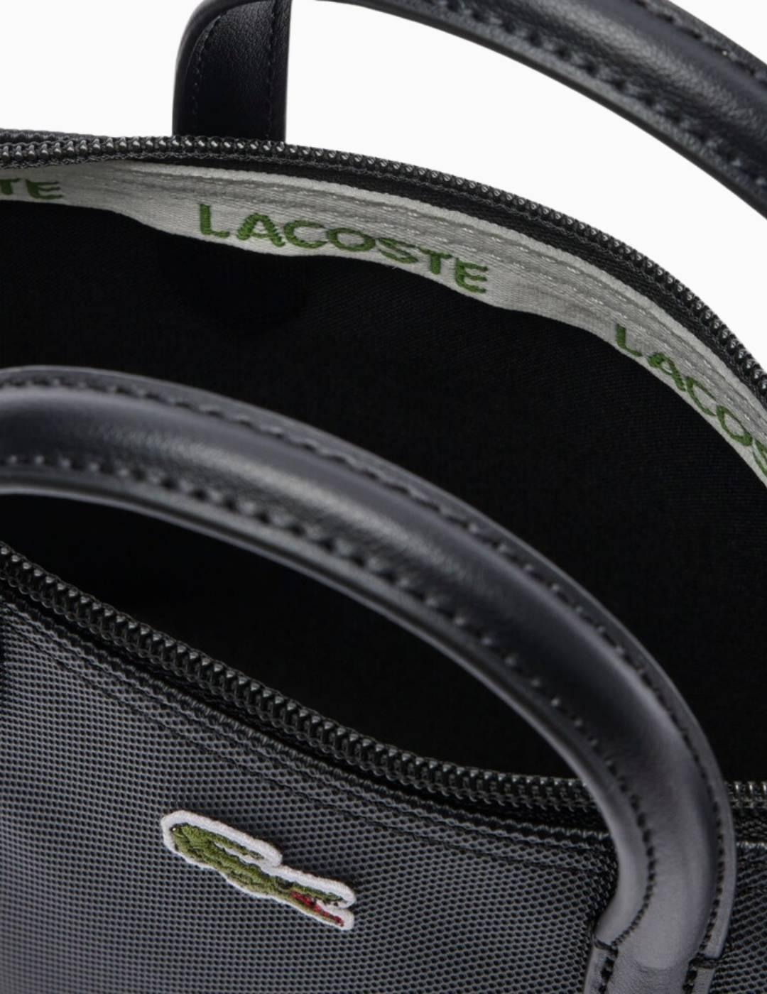 BOLSO LACOSTE L.12.12 MINI NEGRO