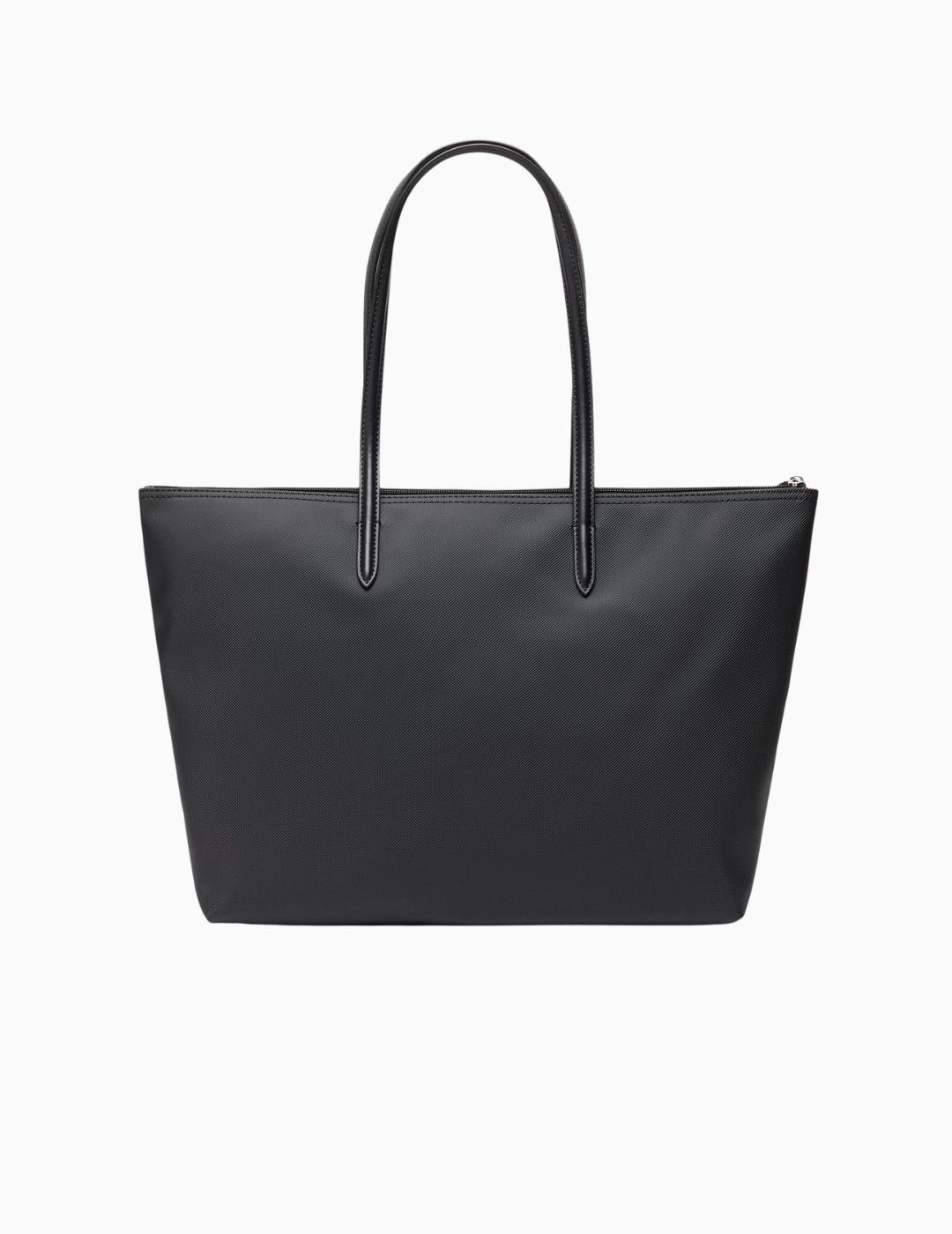 BOLSO LACOSTE GRANDE L.12.12 NEGRO