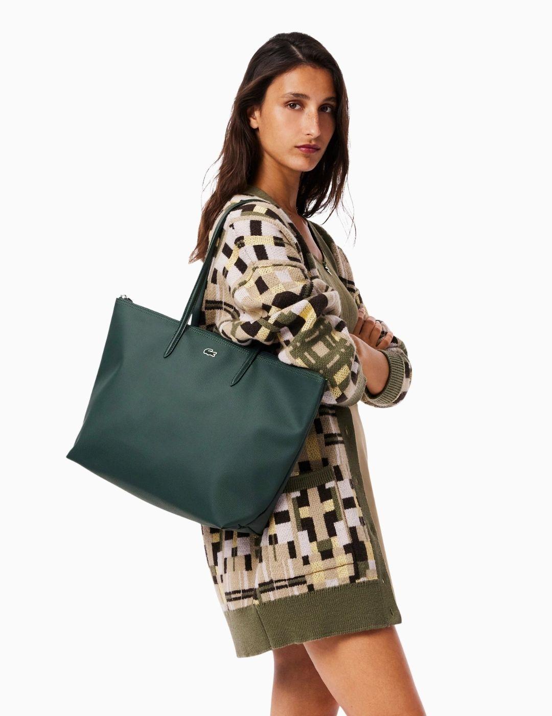 BOLSO LACOSTE GRANDE L.12.12 SINOPLE