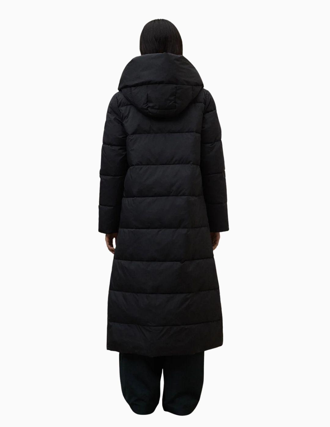 ABRIGO ECOALF ARANDA MUJER NEGRO