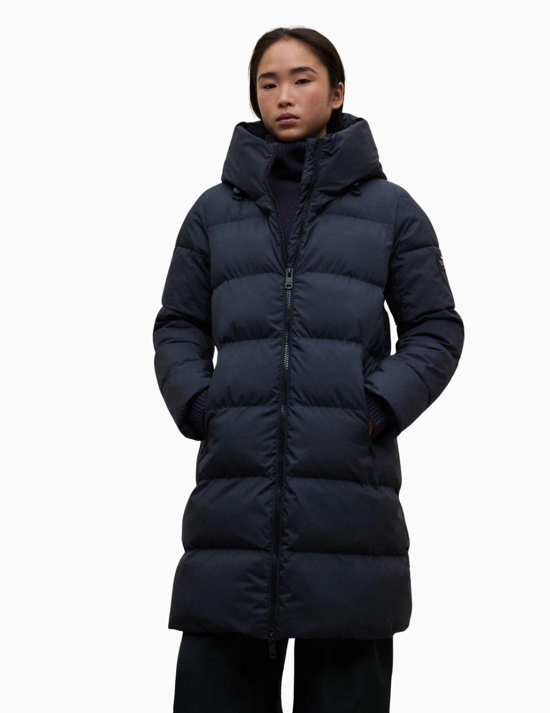 ABRIGO ECOALF MANLIE MUJER AZUL MARINO